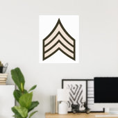 Rangfolge der Armee Poster (Heimbüro)