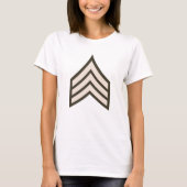 Rangfolge der Armee T-Shirt (Vorderseite)