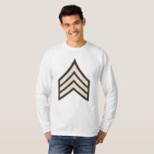 Rangfolge der Armee T-Shirt (Vorne ganz)