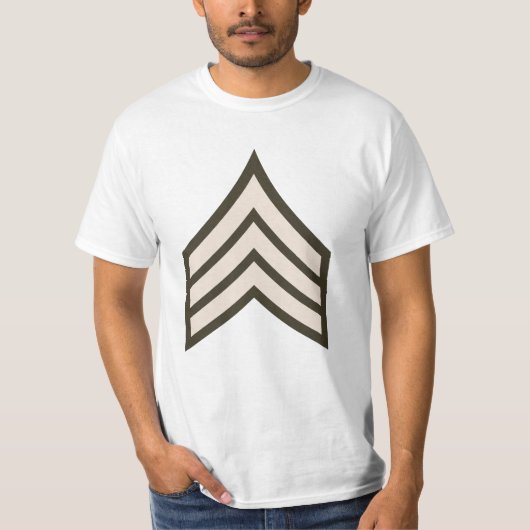 Rangfolge der Armee T-Shirt (Vorderseite)