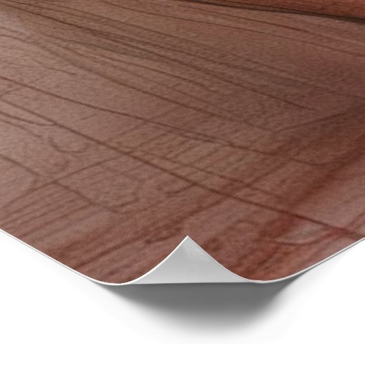 Rangierabstieg - Surreal Horror Expressionist Poster (Ecke)