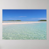 Rangiroa Blue Lagoon Poster (Vorne)