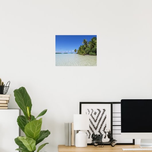 Rangiroa Blue Lagoon Poster (Heimbüro)