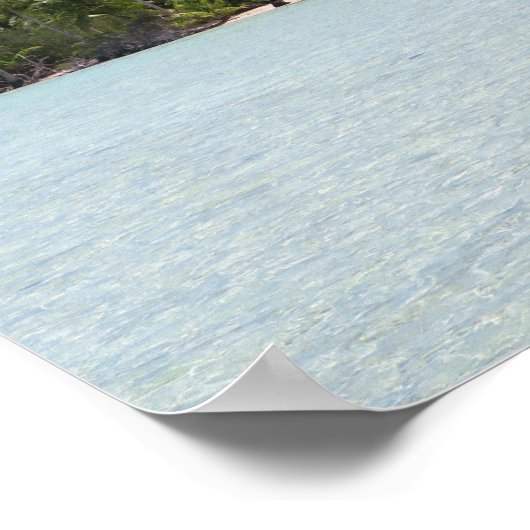 Rangiroa Französisch-Polynesien Poster (Ecke)