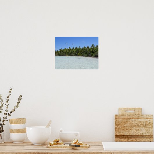 Rangiroa Französisch-Polynesien Poster (Küche)