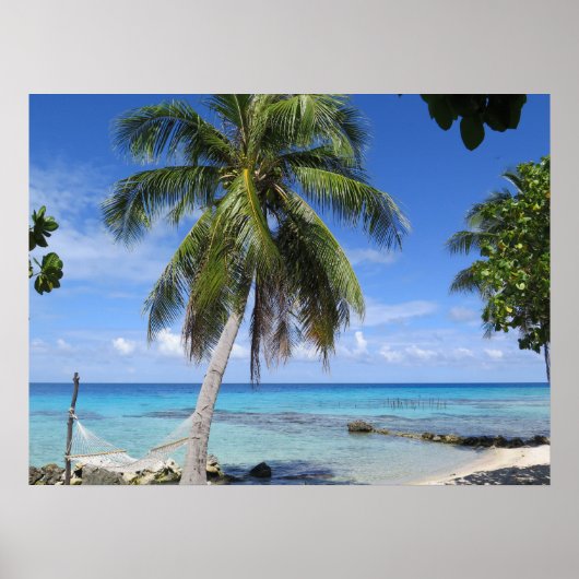 Rangiroa Französisch-Polynesien Poster (Vorne)