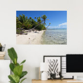 Rangiroa Französisch-Polynesien Poster (Heimbüro)