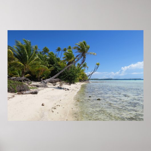 Rangiroa Französisch-Polynesien Poster (Vorne)