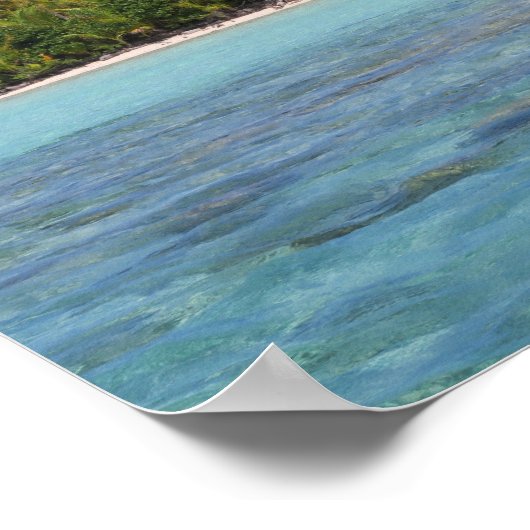 Rangiroa Französisch-Polynesien Poster (Ecke)