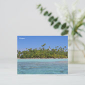 Rangiroa Französisch-Polynesien Postkarte (Stehend Vorderseite)