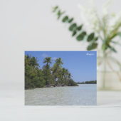 Rangiroa Französisch-Polynesien Postkarte (Stehend Vorderseite)