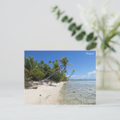 Rangiroa Französisch-Polynesien Postkarte (Stehend Vorderseite)
