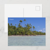 Rangiroa Französisch-Polynesien Postkarte (Vorne/Hinten)