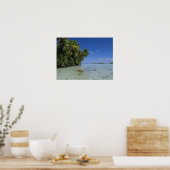 Rangiroa Französische Tropeninsel Polynesien Poster (Küche)