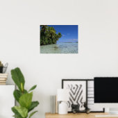 Rangiroa Französische Tropeninsel Polynesien Poster (Heimbüro)