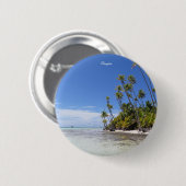 Rangiroa-Palmen Button (Vorne & Hinten)
