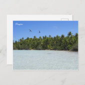 Rangiroa Postkarte (Vorne/Hinten)