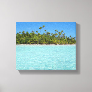 Rangiroa Tropeninsel Leinwanddruck