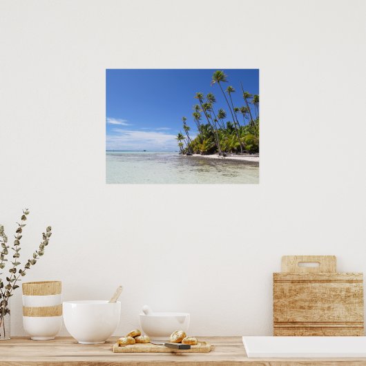 Rangiropalmen Poster (Küche)