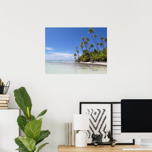 Rangiropalmen Poster (Heimbüro)