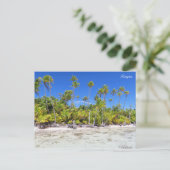 Rangiropalmen Postkarte (Stehend Vorderseite)