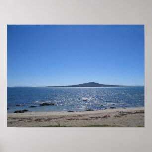 Rangitoto Insel, Neuseeland Poster