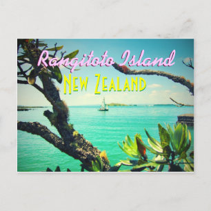 Rangitoto-Insel, Neuseeland Postkarte