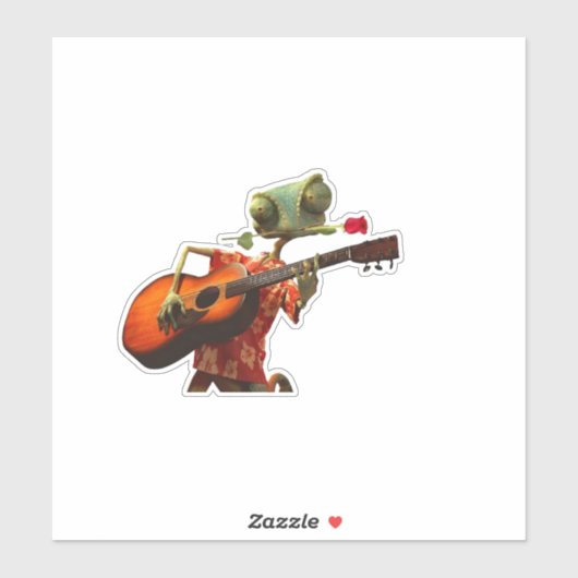 Rango Pet Chameleon Reptiles Aufkleber (Blatt)