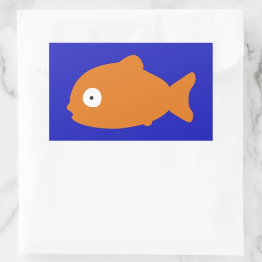 Rango Rechteckiger Aufkleber (Tasche)