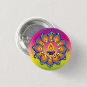 Rangoli 001 button (Vorne & Hinten)
