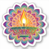 Rangoli Aufkleber (Vorderseite)