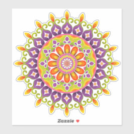 Rangoli-Aufkleber Aufkleber