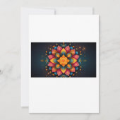 Rangoli Dankeskarte (Vorderseite)