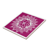 Rangoli Fliese (Seite)