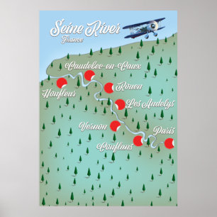 Rangoon Myanmar Vintage Reiseplakat Poster