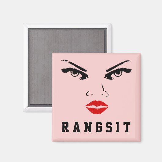 Rangsit, Thailändische Frau Magnet (Vorderseite/Rückseite)