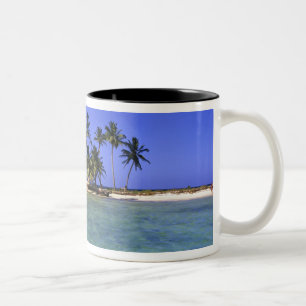 Ranguana Caye, Belize Zweifarbige Tasse