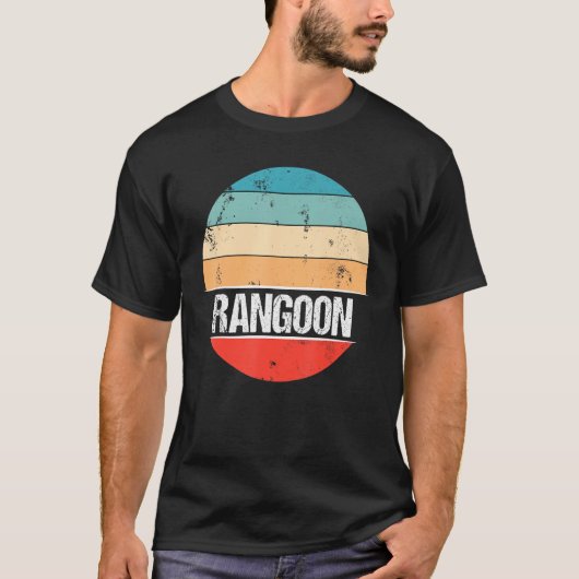 Rangun Myanmar Stadt Trip T-Shirt (Vorderseite)