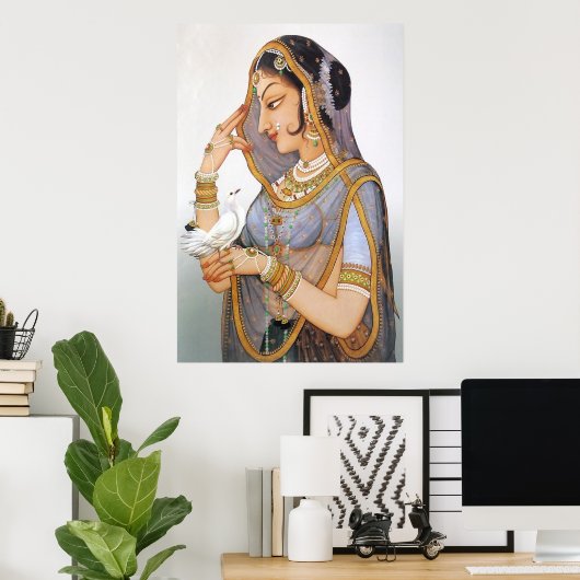 Rani Padmini Poster (Heimbüro)