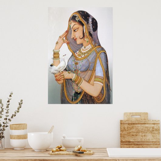 Rani Padmini Poster (Küche)
