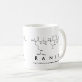 Rania Peptidname Tasse (VorderseiteRechts)