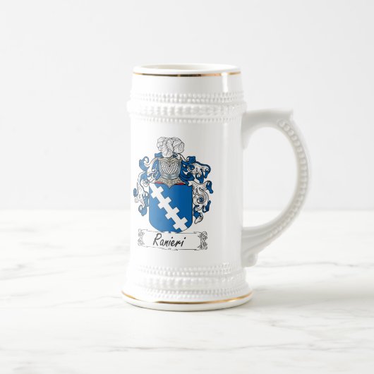 Ranieri-Familienwappen Bierglas (Rechts)