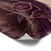 Ranita Day of the Dead Poster Print von Renee (Ecke)