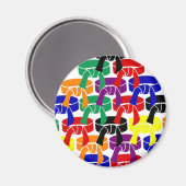 Rank Belts Magnet für Kampfkunst (Vorderseite/Rückseite)