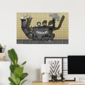 Rank die Maschine Poster (Heimbüro)