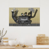 Rank die Maschine Poster (Küche)