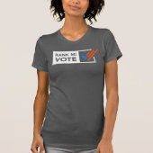 Rank MI Vote T-Shirt (Vorderseite)