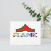 Rank Postkarte (Stehend Vorderseite)