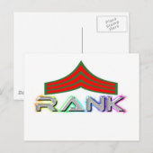 Rank Postkarte (Vorne/Hinten)