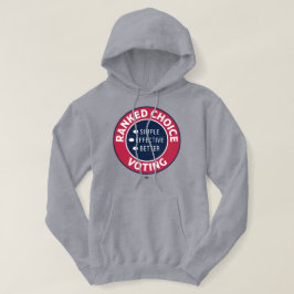 Ranked Choice-Rundschreiben-Siegel Hoodie